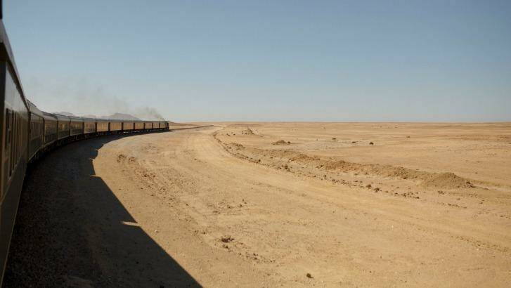 Rovos train 'Pride of Africa' in Namibia.