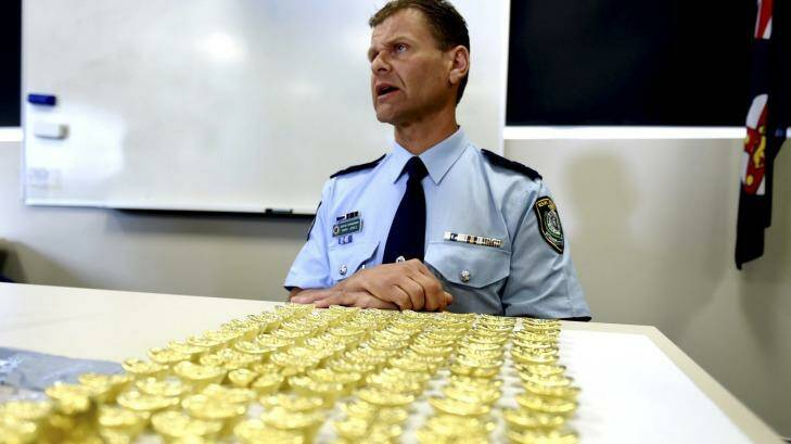 Detective Superintendent Mark Jones believes the fake gold scam was targeted at members of the Chinese community. Photo: Brendan Esposito 