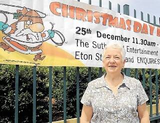 Christmas tradition: Dianne Batty, who chairs the organising committee, pictured in 2013. Picture: Chris Lane