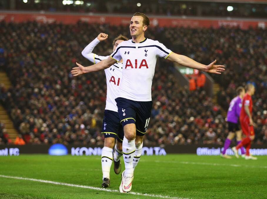 Goal machine: Striker Harry Kane. Picture: Getty Images