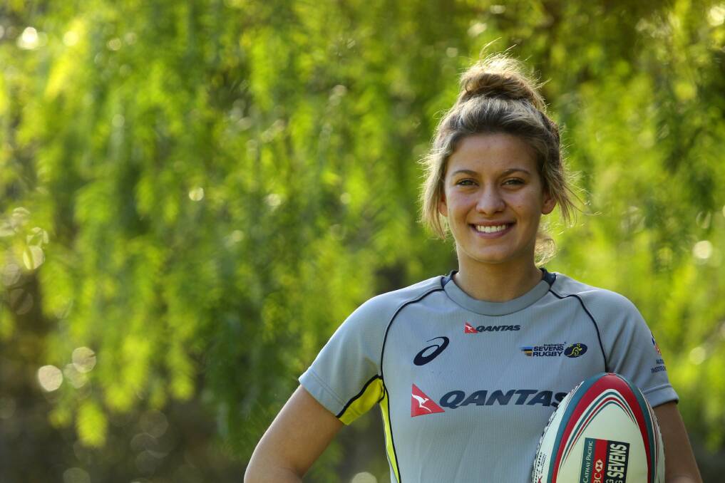 Youth: Brooke Anderson is competing for Australia at the Youth Olympics in China. Picture Chris Lane