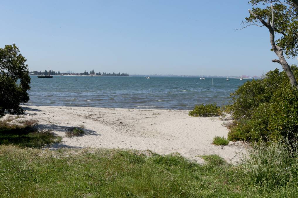Bayside living: Views over Woolooware Bay from land that is set to become new seniors housing.  Picture: Jane Dyson