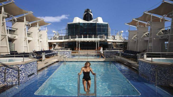 Celebrity Equinox pool. Photo: Celebrity Cruises