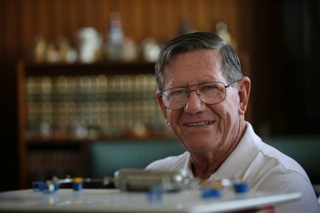 Never give up: Professor John Boldeman, an Officer in the General Division of the Order of Australia. Picture: John Veage