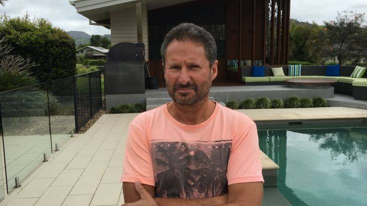 Murray Clode, 53, said he was "absolutely speechless" to hear he had a $170,000 debt to Telstra. Photo: Supplied