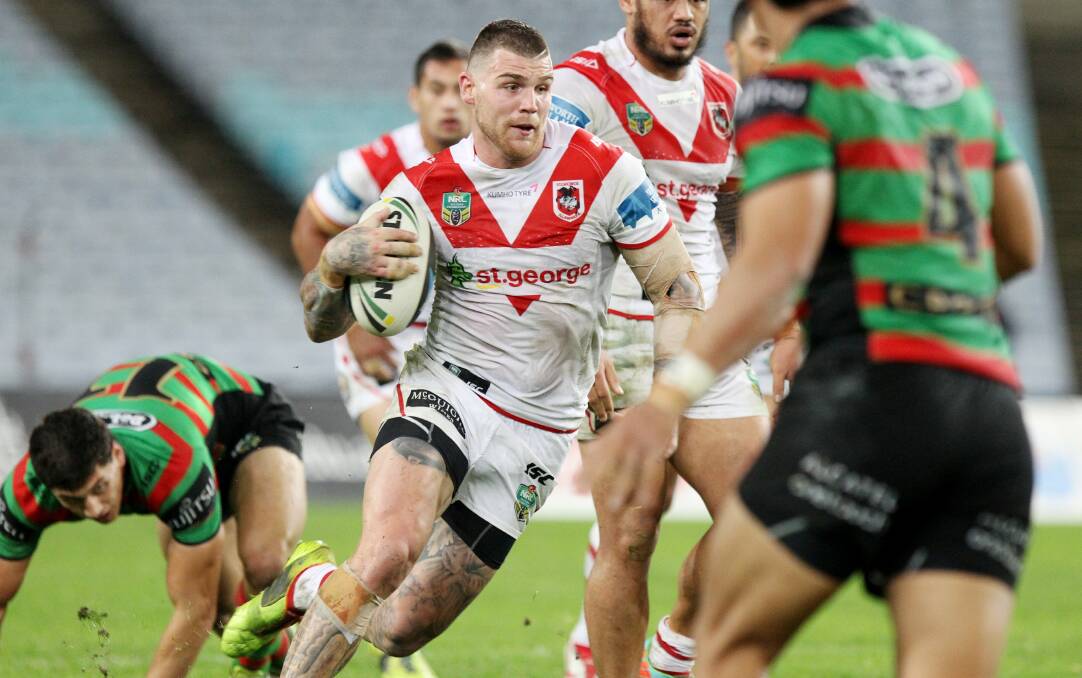 New centre: Josh Dugan will play for the Blues in Origin II on June 18. Picture: Chris Lane