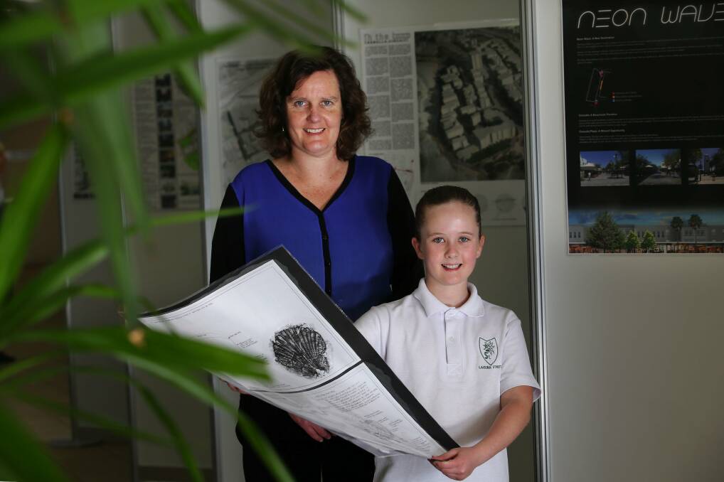 Winners: Mother Fiona Benyon and her daughter Brooke want a livelier Cronulla Mall. Picture:John Veage