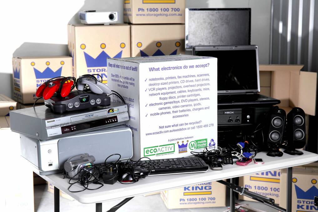 E-waste: Storage King now has recycling boxes for old electronics