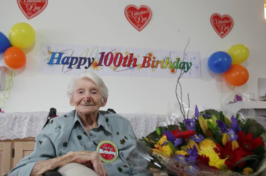 Birthday joy: Gwen Cooper achieved a big milestone recently. Picture: Chris Lane