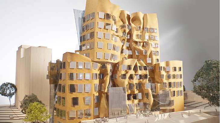 The Frank Gehry-designed  Chau Chak building. Photo: Gehry Partners