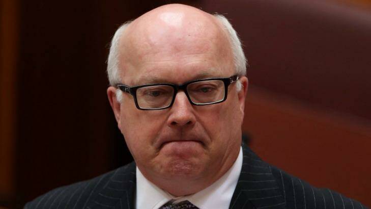 Attorney-General George Brandis says "Australia did co-operate with the United States in relation to the identification and location of Prakash". Photo: Andrew Meares