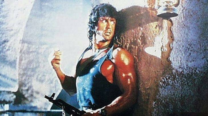 Sylverster Stallone as Rambo in 1982's <i>Rambo: First Blood</i>. Photo: Supplied