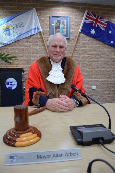 Time for new blood: Murray Bridge Mayor Allan Arbon will vacate the office at the upcoming council election after several decades in public life.