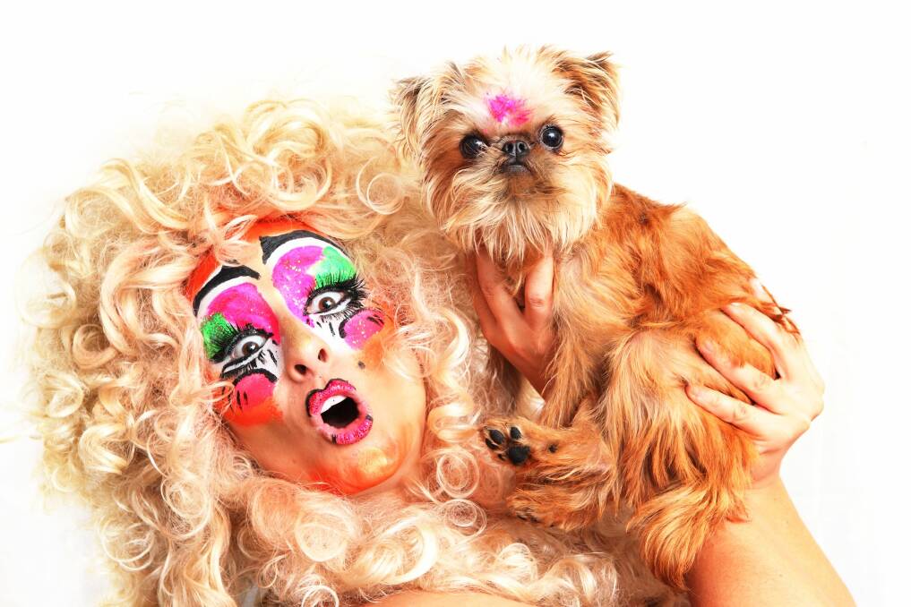 Grotesque burlesque: Emma Maye Gibson — aka Betty Grumble — will perform in Frida People on November 27 and December 4 at the Seymour Centre, Sydney.