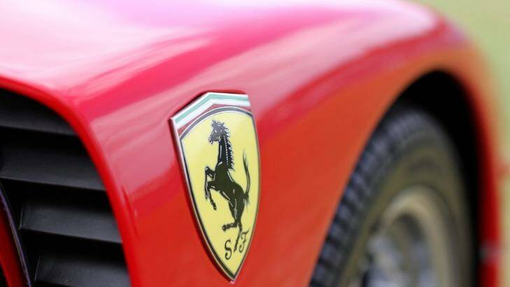 Ferrari's coveted status as a maker of cars for the super rich is helping push up its value in an initial public offering. Photo: David McCowen