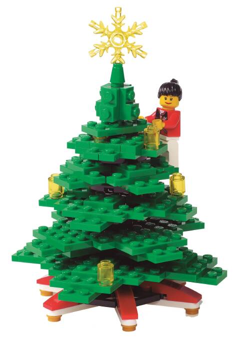The Lego Christmas tree.