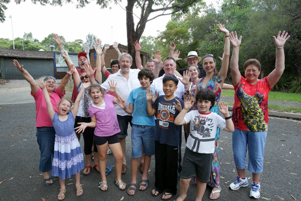 Cause for celebration: Rockdale residents are happy that the deadlock over the Bexley Pool has been broken.