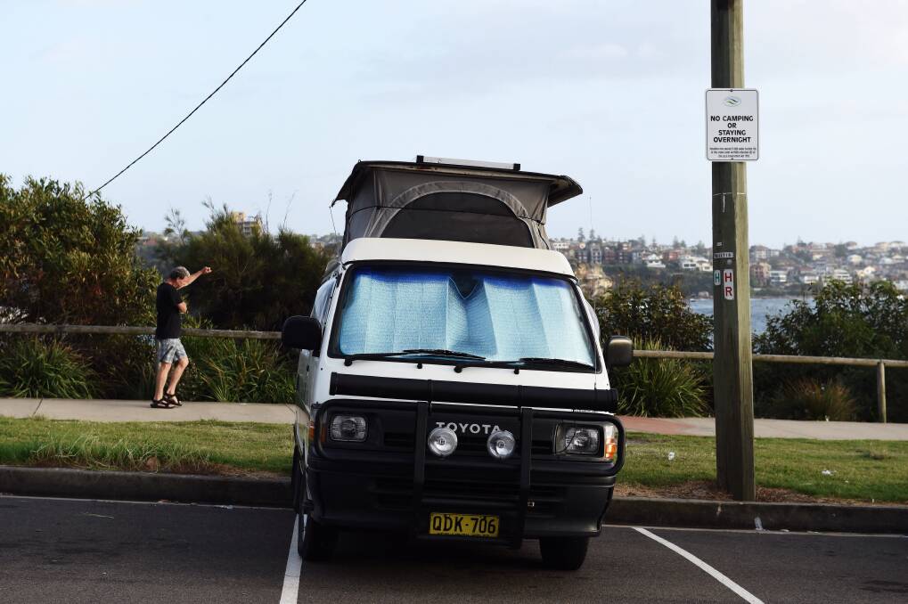 Short stays: A new report will look at suitable sites for camper vans in the shire.