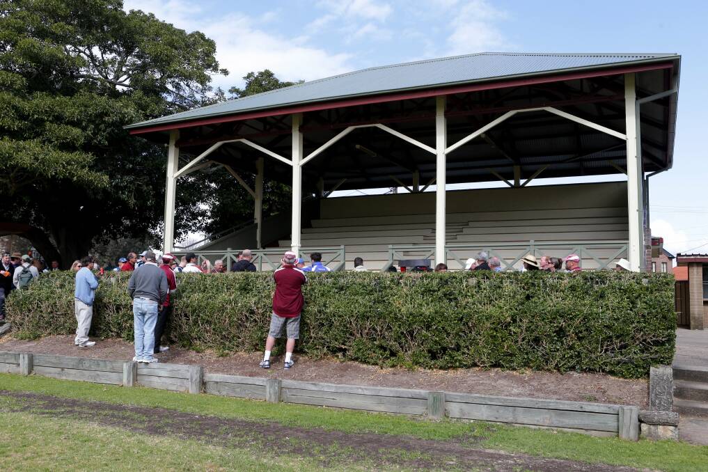 New look: The Bexley Oval grandstand was among a number of upgrades at the site. Picture: Jane Dyson