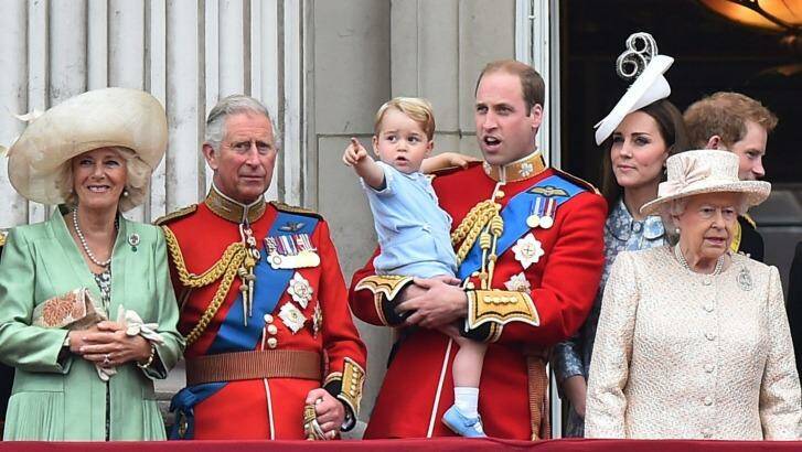 Prince George and his parents are penny pinches compared to his grandfather Prince Charles and Camilla, Duchess of Cornwall. Photo: BEN STANSALL
