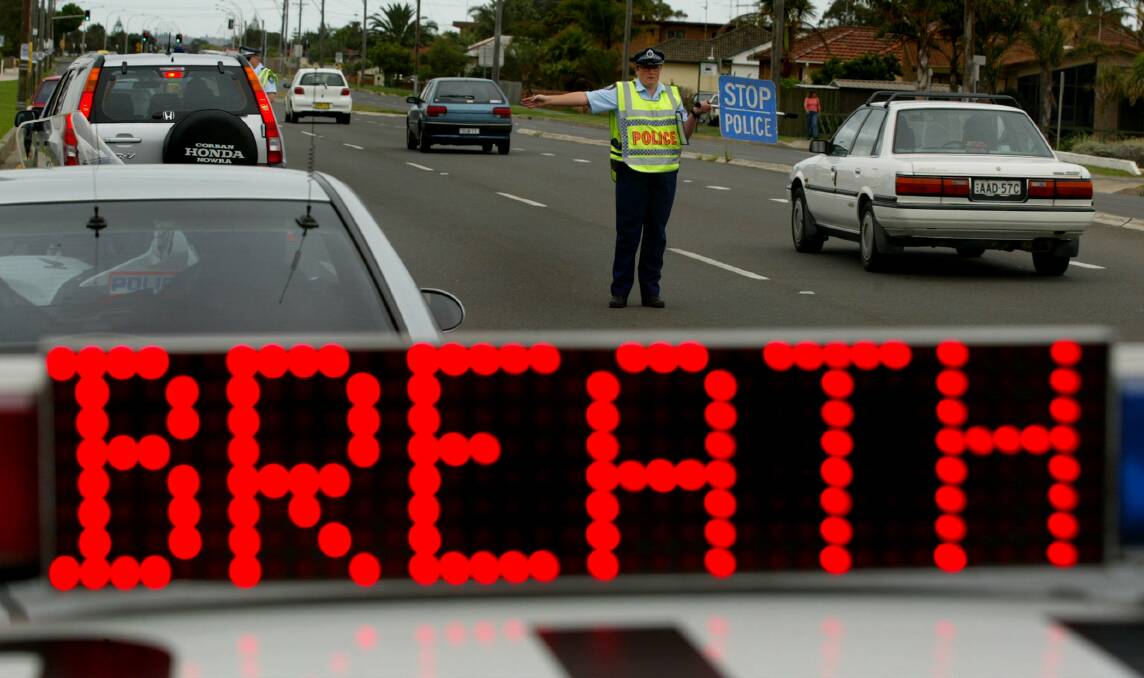 No escape: More than 2 million random breath tests have been conducted in NSW since November 2012.