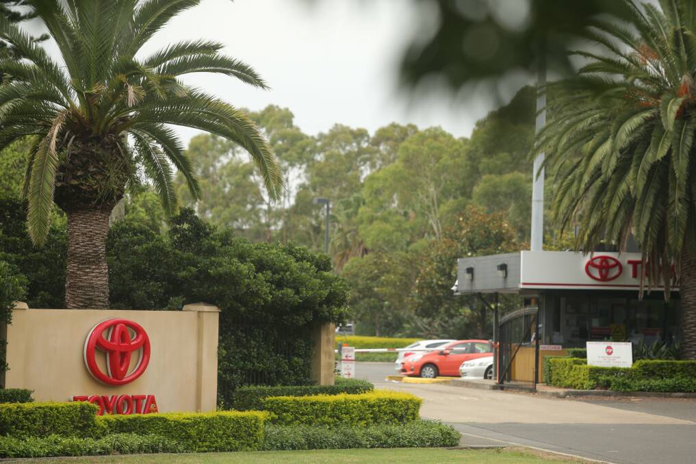 Toyota: Shows Toyota head office in Caringbah. Picture Chris Lane