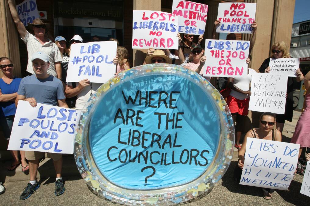 Taking up the fight- Rockdale residents are frustrated after councilors again failed to attend last weeks council meeting.Picture Sam Venn