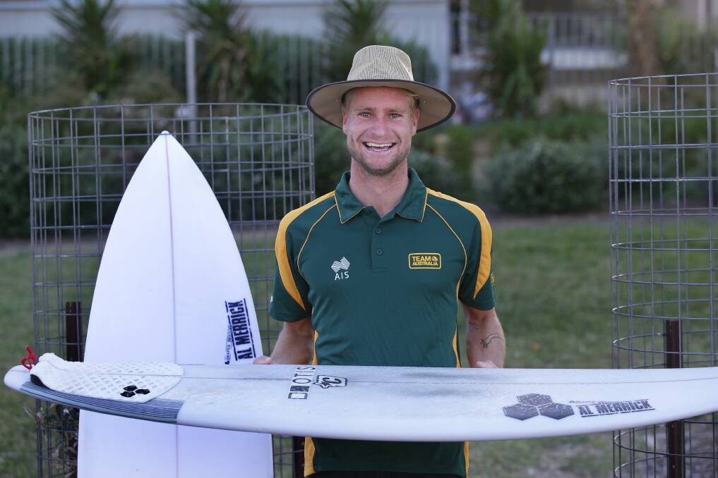 Big break: Top surfer Dylan Hayllar. Picture: John Veage