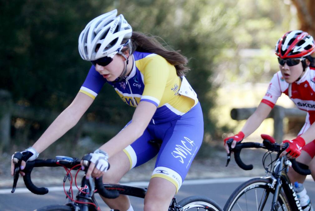 Pedal power: Riders in the annual NSW Metropolitan and Country Championships at Sutherland. Picture: Chris Lane