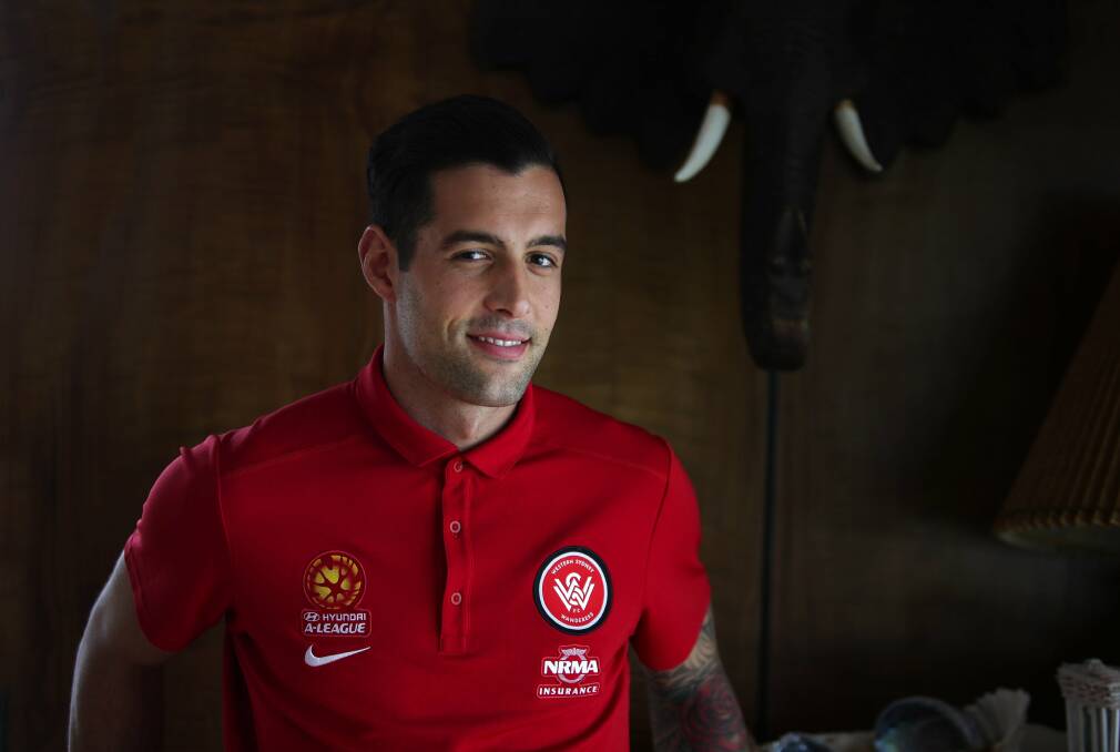 Read for the derby: Dean Bouzanis from Western Sydney Wanderers. Picture: John Veage