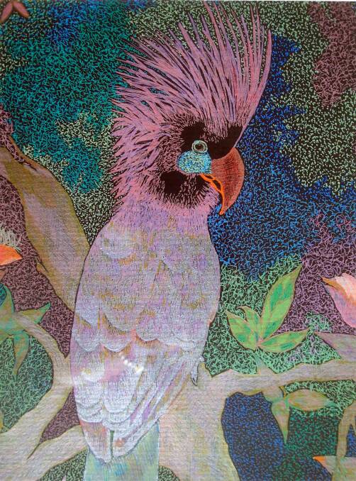 An artistic life: one of Julie Ellitt's birds