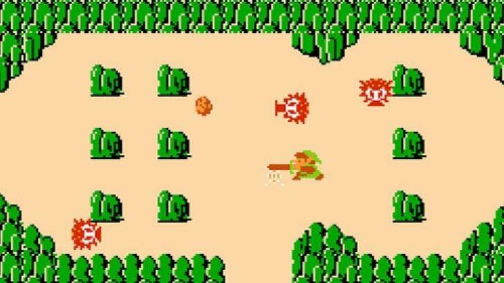 The original <i>Legend of Zelda</i> first released in Australia in 1987.