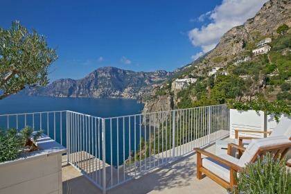 Picturesque: Casa Angelina overlooks expanses of the Mediterranean Sea.