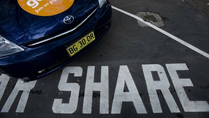 The City of Sydney has 805 car share vehicles within its boundaries. Photo: Louie Douvis