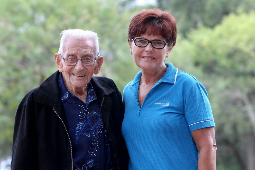 Changing perceptions: Both Percy Clayton, 103, and Di Gorman, 64, have smashed the seniors stereotype. Picture: Jane Dyson