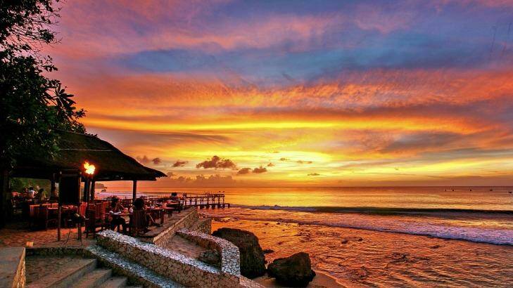 Even the sunsets are five-star at Bali's Ayana Resort.
