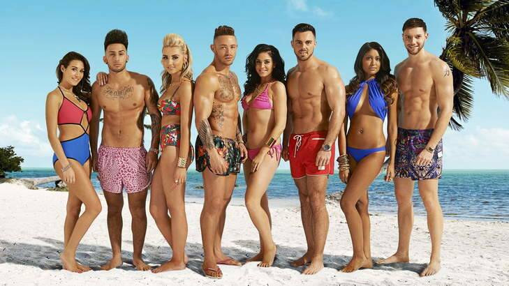 The cast of <i>Ex on the Beach</i>.