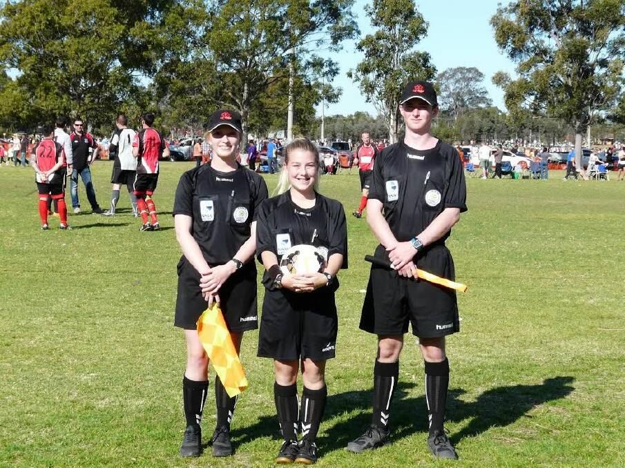 Young football referee urges more to sign up