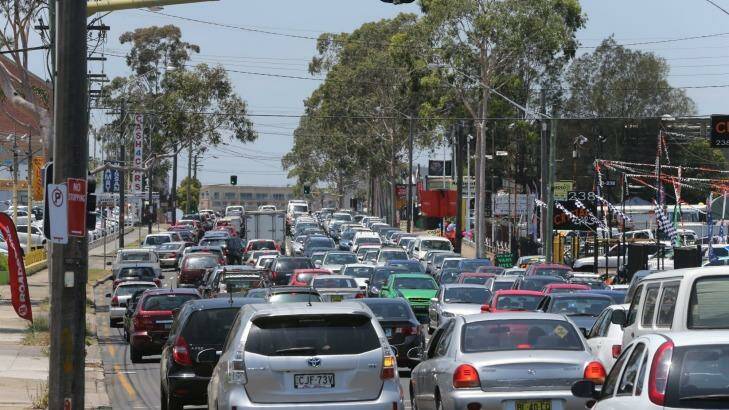 Parramatta Road traffic is expected to increase significantly when the $15 billion WestConnex motorway is built.