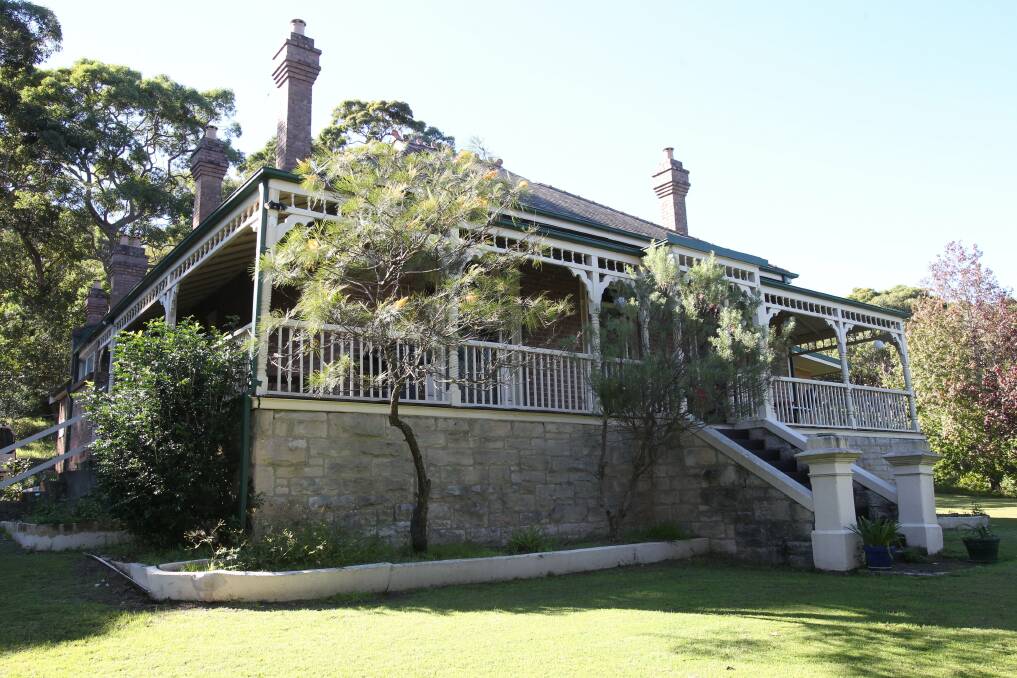 Where will it end: The Kyle Bay Action Group believe a development proposal before Kogarah council is too much for this heritage listed house. Picture: Jane Dyson