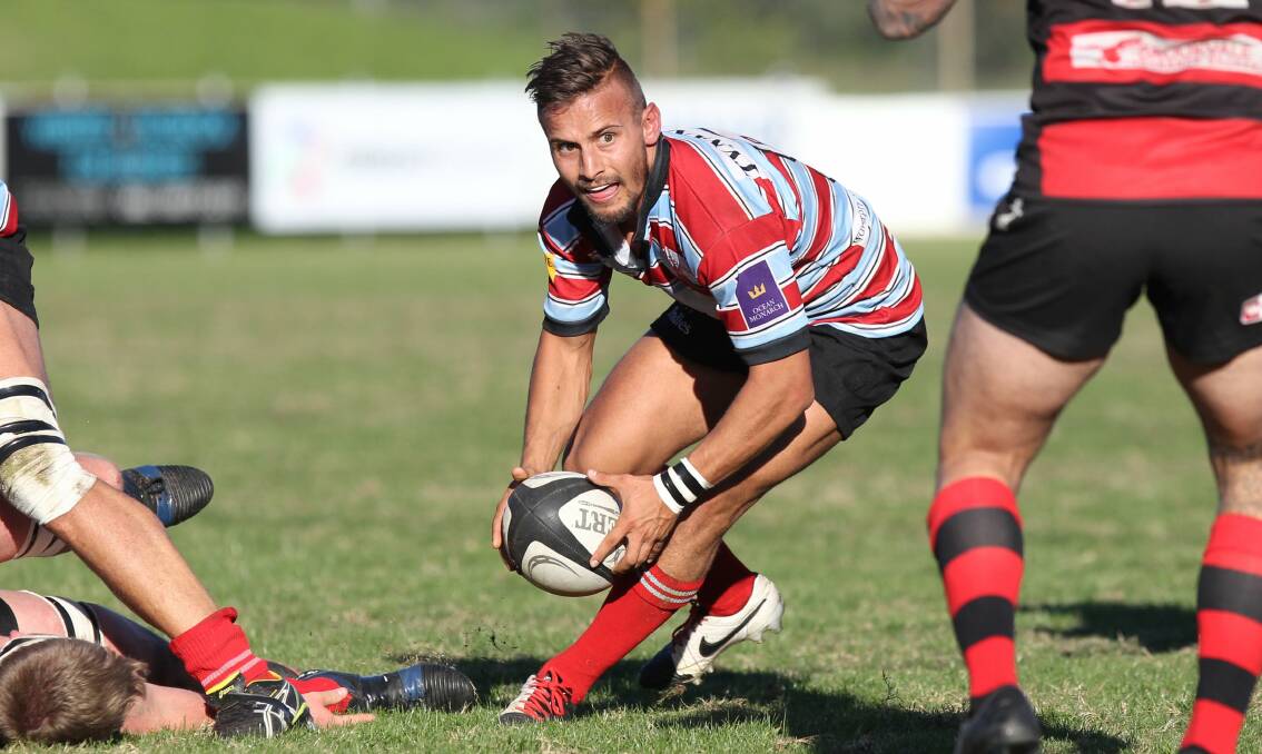 Momentum: Scrum half Dewet Roos and his Rebels teammates will look for their third win in a row on Saturday. Picture: Chris Lane