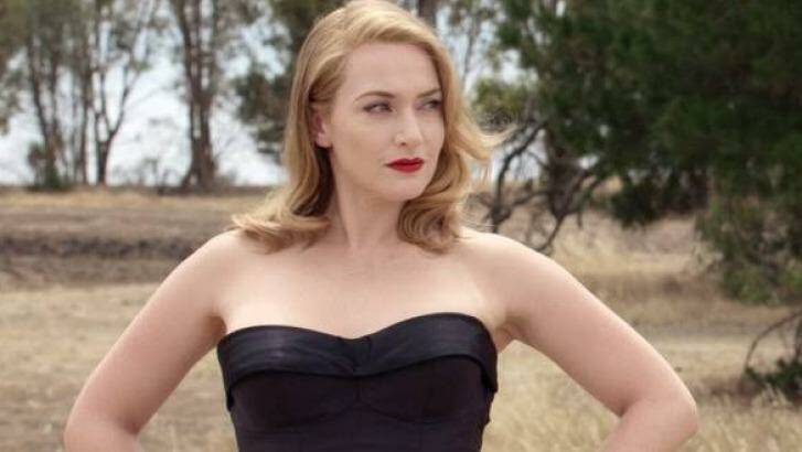 Stunning costumes: Kate Winslet in The Dressmaker.