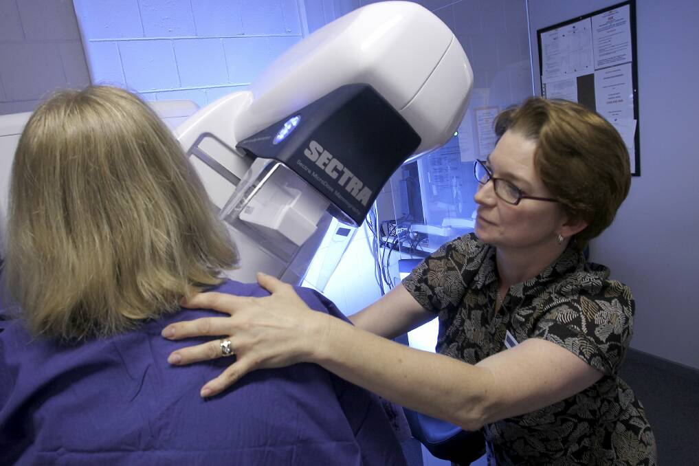 Make it happen: Women aged 50 to 74 are urged to have a screening mammogram.