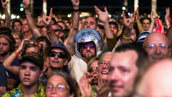 Crowds flock to the annual Bluesfest Byron Bay. Photo: Edwina Pickles