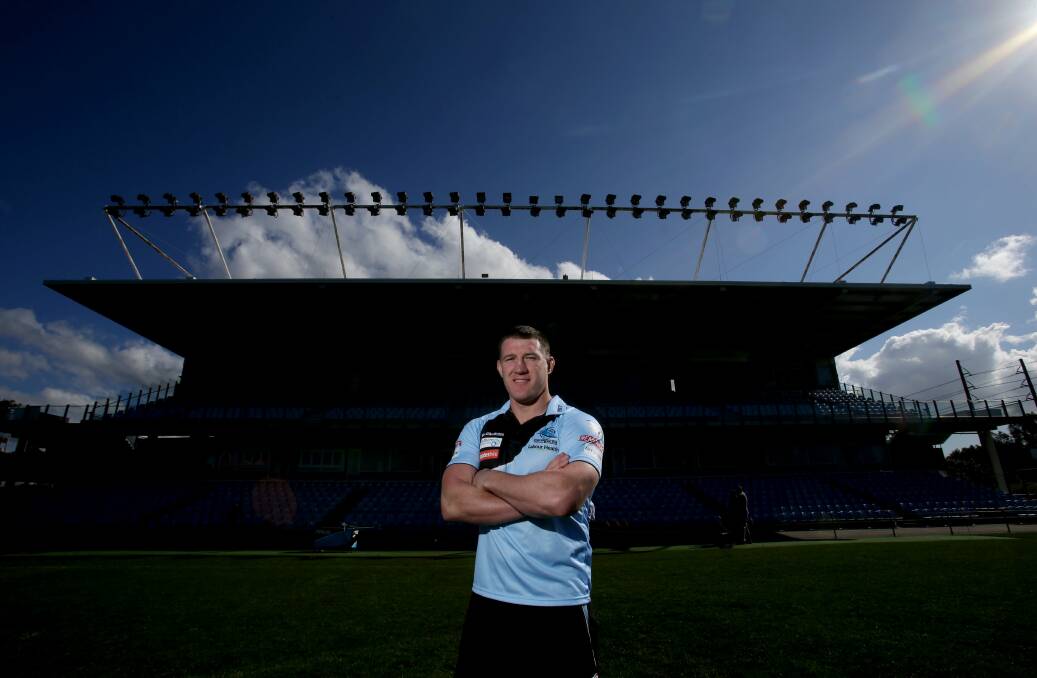 One more year: Cronulla Sharks captain Paul Gallen will play with the club again in 2016 before taking up a three-year ambassador role. Picture: Chris Lane