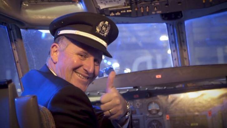New Zealand Prime Minister John Key had a brief cameo as a pilot in StepUp Taranaki's dance video. Photo: Edward Aish