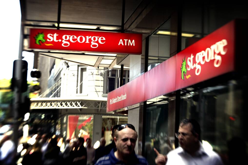 Popping up for small business: St George Bank.