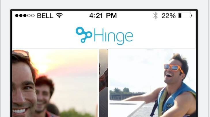 Dating app Hinge has come to Sydney. Photo: Supplied