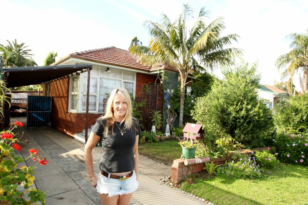 Not so sure: Joanne Harper fears losing the house she has transformed in the past seven years.Picture: Chris Lane