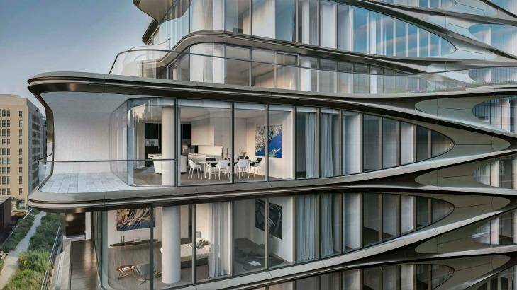 Zaha Hadid's residential skyscraper in New York.